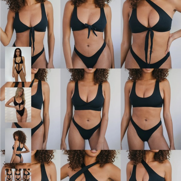 437 swim Kenzie top and bottom Sz M - Picture 2 of 2